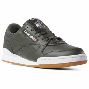 Adidasy Męskie Reebok Phase 1 Pro Ciemny Szare Zielone/Białe PL 28RMDAN